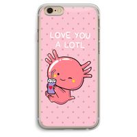 Love You A Lotl: iPhone 6 Plus / 6S Plus Transparant Hoesje