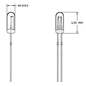 Barthelme 21616300 Speciale gloeilamp Helder T3/4 WT 16 V 30 mA 1 set(s)