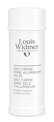 Louis Widmer Bodycare Deodorant Deo Crème zonder Aluminiumzouten Licht Geparfumeerd 40ml