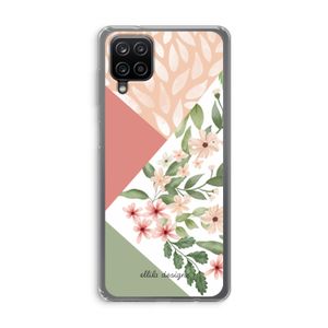 Sweet heaven geometrics: Samsung Galaxy A12 Transparant Hoesje