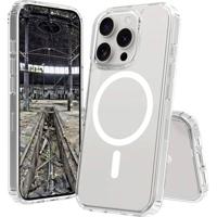 JT Berlin BackCase Pankow Clear Backcover Apple iPhone 16 Pro Max Transparant MagSafe compatible