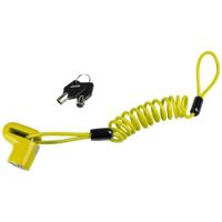 Fietskabelslot - BURG WACHTER - 520 50 Geel SB - Ommantelde staalkabel 14 mm, 100 cm