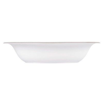 WEDGWOOD - Vera Wang Lace Platinum - Ov.open Groenteschaal 24cm