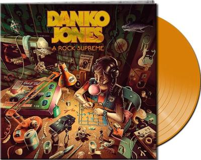 Danko Jones - A Rock Supreme ( Gekleurd Vinyl ) LP LAATSTE STUKS