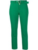 LIU JO pantalon de tailleur à taille ceinturée - Vert - thumbnail