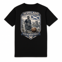 FC ELEVEN - Scotland Guardian Heavy T-Shirt - Zwart