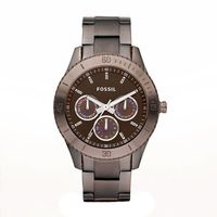 Horlogeband Fossil ES3021 Roestvrij staal (RVS) Bruin 18mm