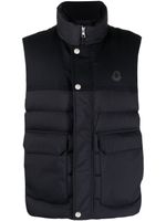 Moncler Rance quilted gilet - Bleu - thumbnail