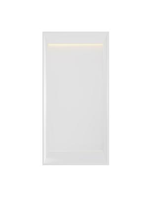 Hotbath &MORE Inbouwnis 30x15x10cm frameless + LED Mat Wit