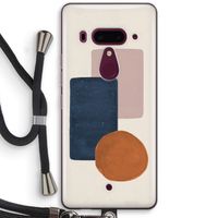 Geo #3: HTC U12+ Transparant Hoesje met koord