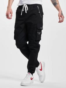 Couture Club Cuffed Hem Cargo Trainingsbroek Heren Zwart - Maat XS - Kleur: Zwart | Soccerfanshop