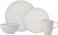 Villeroy & Boch Serviesset Artesano Original - 8-delig / 2 personen - 2 dinerborden, 2 ontbijtborden, 2 kommen en 2 bekers met oor