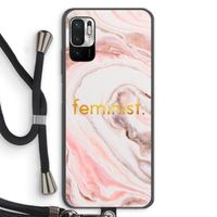 Feminist: Xiaomi Redmi Note 10 5G Transparant Hoesje met koord
