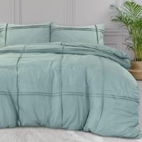 Sleeptime Washed Tufted Groen 200 x 200/220 cm