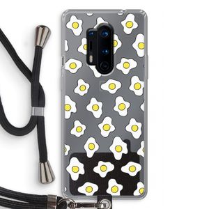 Spiegeleitjes: OnePlus 8 Pro Transparant Hoesje met koord