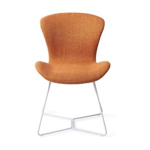 Jesper Home Moji eetkamerstoel Flax and Hay beehive white