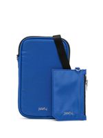 Juun.J mini sac à plaque logo - Bleu