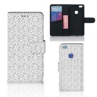 Huawei P10 Lite | Telefoon Hoesje | Stripes Dots