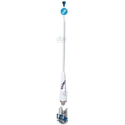 Antena VHF para embarcaciones a motor GLORA106GRPPB6135 - ANTENA VHF - 900 MM - FIBRA + BASE RA1