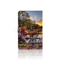 Lenovo Tab P11 Gen 2 Tablet Flip Case Amsterdamse Grachten - thumbnail