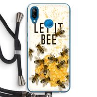 Let it bee: Huawei P20 Lite Transparant Hoesje met koord