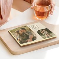 Chocolade kaart bedrukken