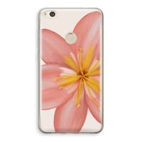 Pink Ellila Flower: Huawei Ascend P8 Lite (2017) Transparant Hoesje