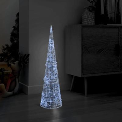 VidaXL Lichtkegel decoratief led koudwit 90 cm acryl