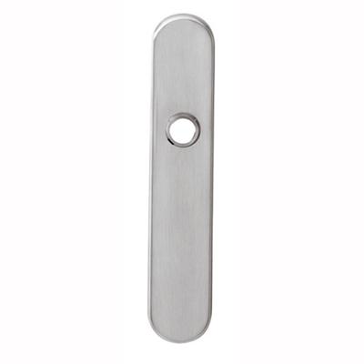 Schild verdekt 220x42mm WC63/8mm RVS