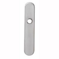 Schild verdekt 220x42mm WC63/8mm RVS