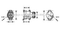 Ava Cooling Airco compressor FTK103 - thumbnail