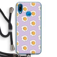 Bacon to my eggs #1: Huawei P20 Lite Transparant Hoesje met koord