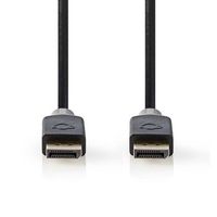 Nedis DisplayPort-Kabel | DisplayPort Male | DisplayPort Male | 2 m / Grijs | 1 stuks - CCBW37000AT20 CCBW37000AT20 - thumbnail