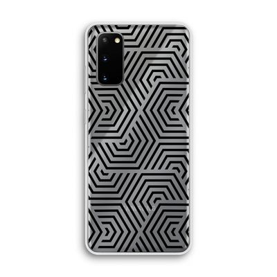 Magic pattern: Samsung Galaxy S20 Transparant Hoesje
