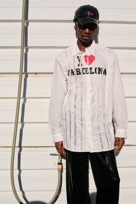 Oversize shirt Barcelona Botter - WHITE - XL