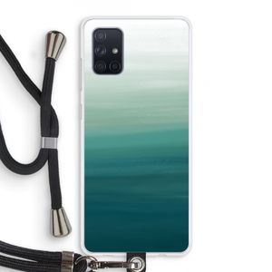 Ocean: Samsung Galaxy A71 Transparant Hoesje met koord