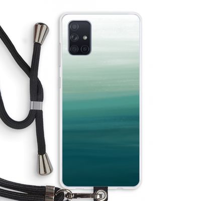 Ocean: Samsung Galaxy A71 Transparant Hoesje met koord