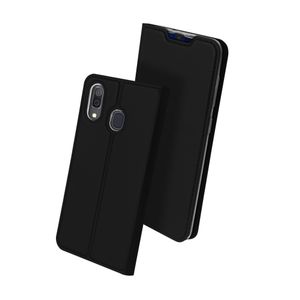 Dux Ducis - pro serie slim wallet hoes - Samsung Galaxy A30 - Zwart