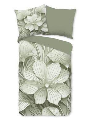 Good Morning Dekbedovertrek "" - Groen - (155x220 cm) - Katoen Good Morning Dekbedovertrek "" - Groen - (155x220 cm) - Katoen