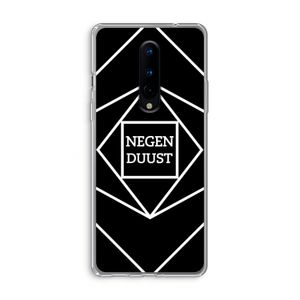 Negenduust geometrisch: OnePlus 8 Transparant Hoesje
