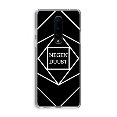 Negenduust geometrisch: OnePlus 8 Transparant Hoesje