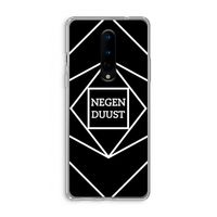 Negenduust geometrisch: OnePlus 8 Transparant Hoesje