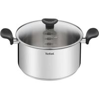 Tefal E3084604 braadpan - roestvrijstaal - 24 cm - 5 L - geschikt voor inductie - thumbnail