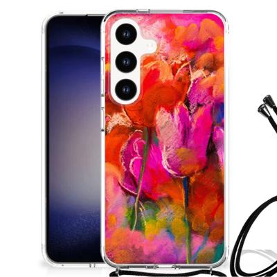 Back Cover Samsung Galaxy S24 Tulips Back Cover Samsung Galaxy S24 Tulips