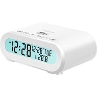 LogiLink SC0121W Wekkerradio FM USB Voelbare toetsen, Wekfunctie Wit LogiLink SC0121W Wekkerradio FM USB Voelbare toetsen, Wekfunctie Wit