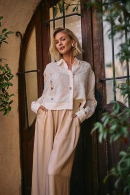 Nukus Blouse Adora Embroidery | Off White