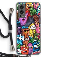 Vexx Mixtape: OnePlus Nord 2 5G Transparant Hoesje met koord