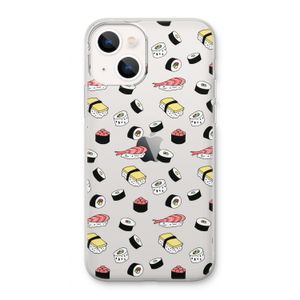 Sushi time: iPhone 13 Transparant Hoesje