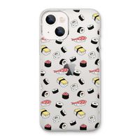 Sushi time: iPhone 13 Transparant Hoesje