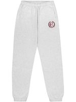 Sporty & Rich pantalon de jogging à logo C Crest imprimé - Gris